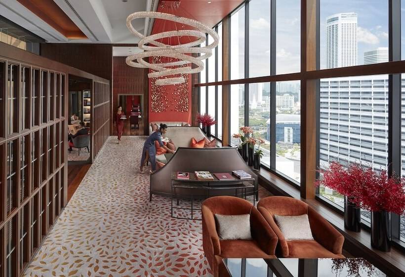 اتاق استاندارد با چشم‌انداز دریا, Mandarin Oriental Singapore