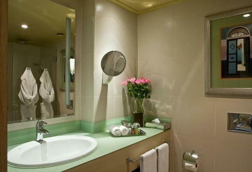 اتاق دلوکس با تخت کینگ و چشم‌انداز, Sofitel Cairo Nile El Gezirah