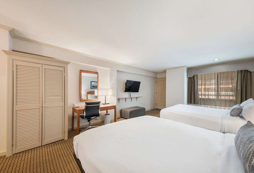带2个双人床的标准工作室, Surestay Plus Hotel By Best Western Mountain View
