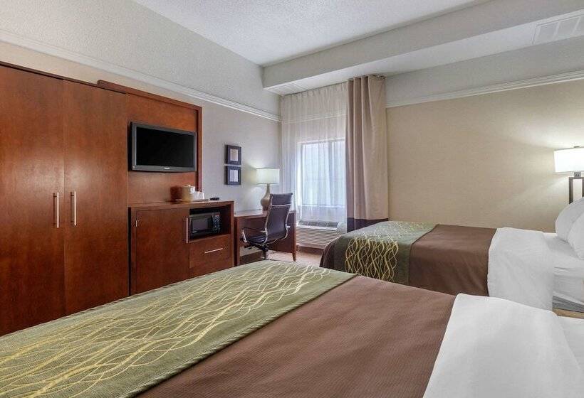 Номер Стандарт 2 Двуспальные Кровати, Comfort Inn Rutland   Killington