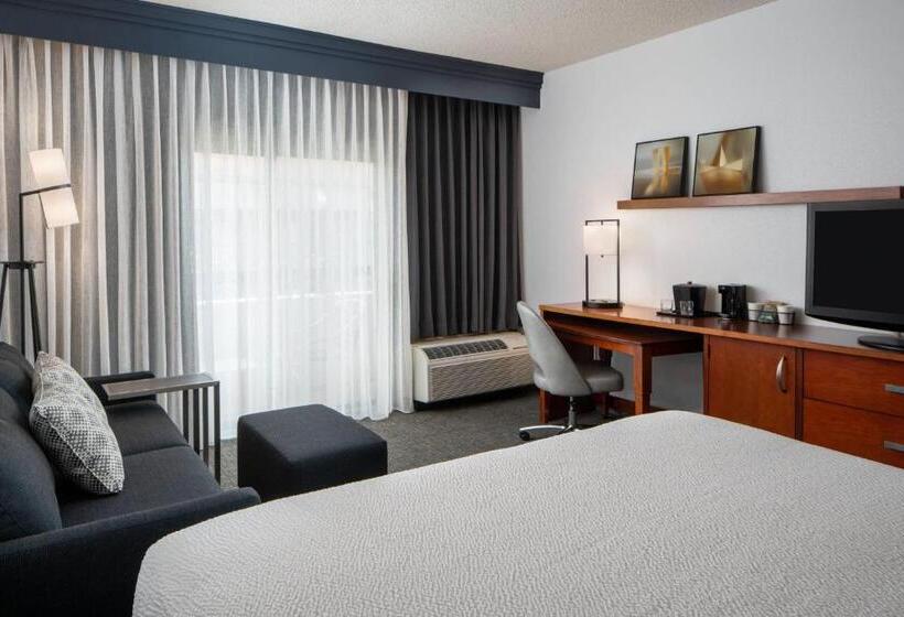 اتاق استاندارد با تخت بزرگ, Courtyard By Marriott Dulles Airport Herndon/reston