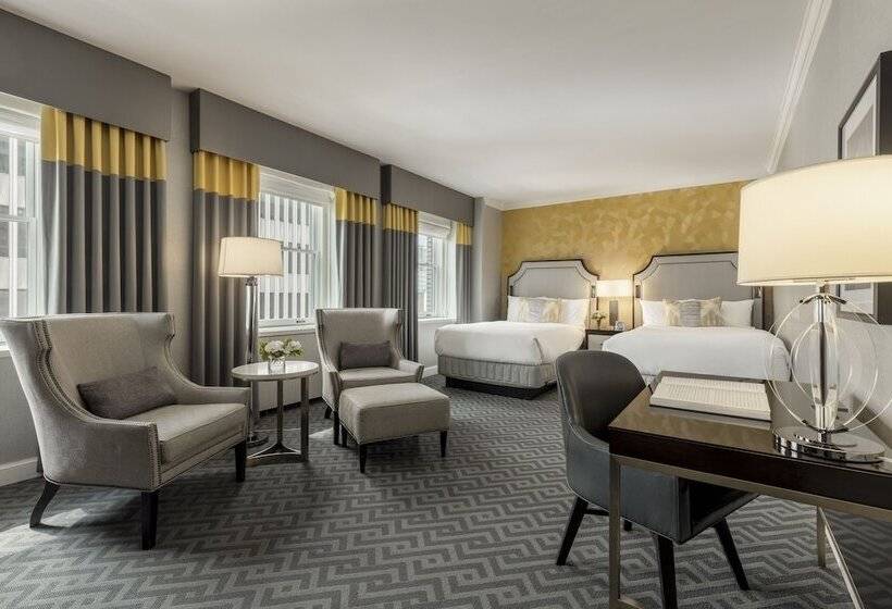带2个双人床的标准工作室, Fairmont Olympic