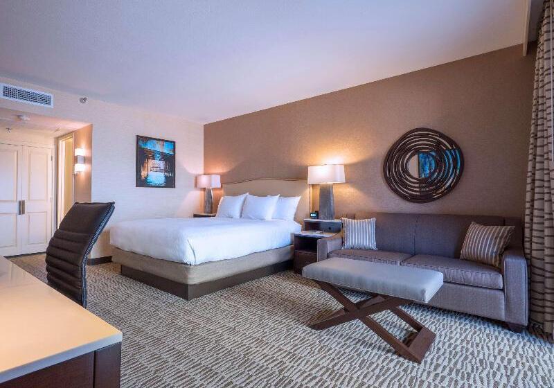 Quarto Estandar Cama King, Hilton Phoenix Airport