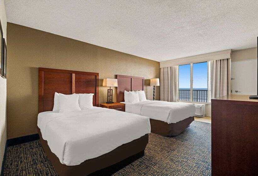 Номер Стандарт 2 Двуспальные Кровати, Comfort Inn On The Ocean