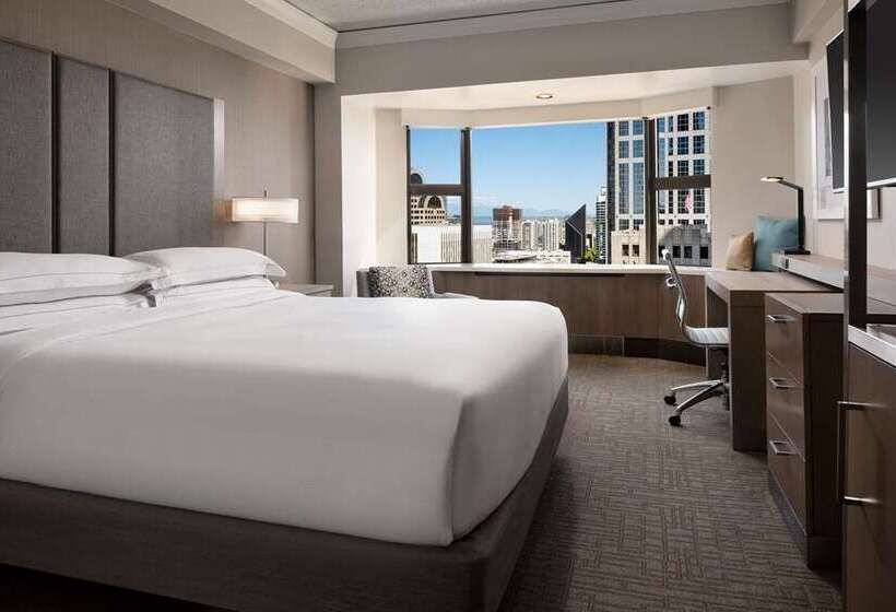 اتاق استاندارد با تخت بزرگ, Hilton San Francisco Financial District