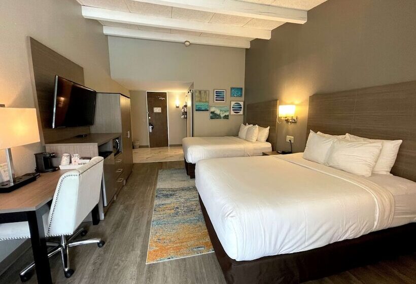 스탠다드 룸 더블 침대 2개, The Hub Middletown Red Bank  Best Western Signature Collection