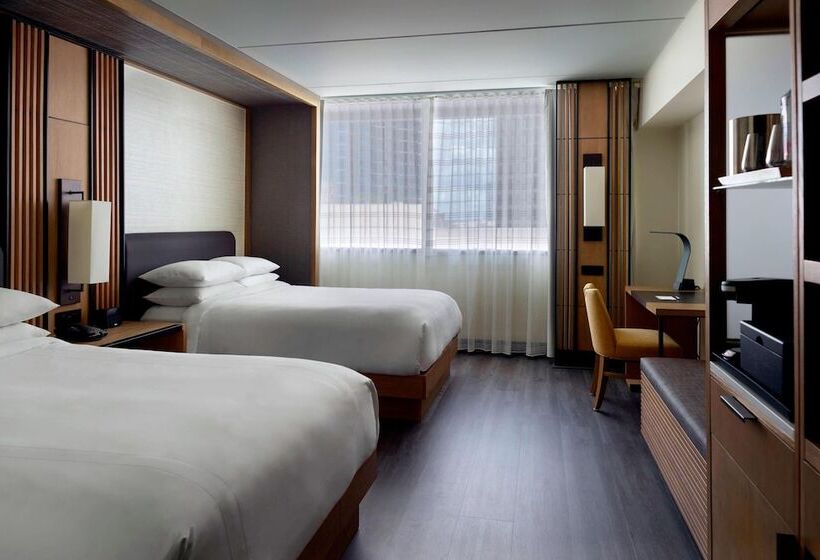 اتاق استاندارد با 2 تخت دوبل, Charlotte Marriott City Center