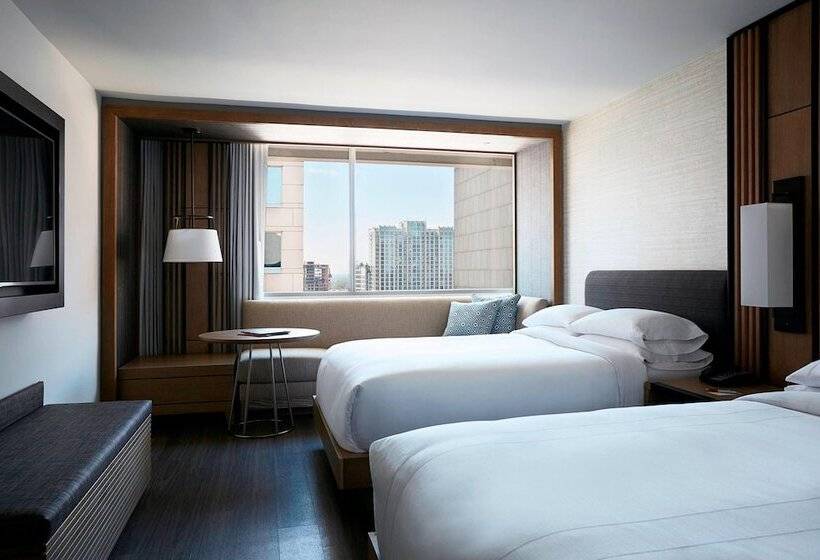 اتاق استاندارد با 2 تخت دوبل, Charlotte Marriott City Center