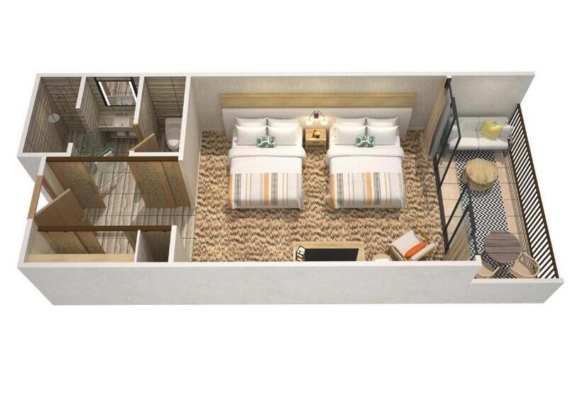 Номер Стандарт Адаптированный для Инвалидов, Mauna Lani, Auberge Resorts Collection