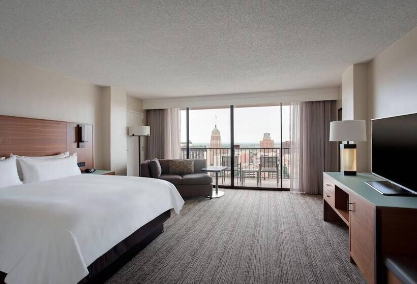 Habitació Estàndard Llit Matrimoni amb Vistes, San Antonio Marriott Riverwalk