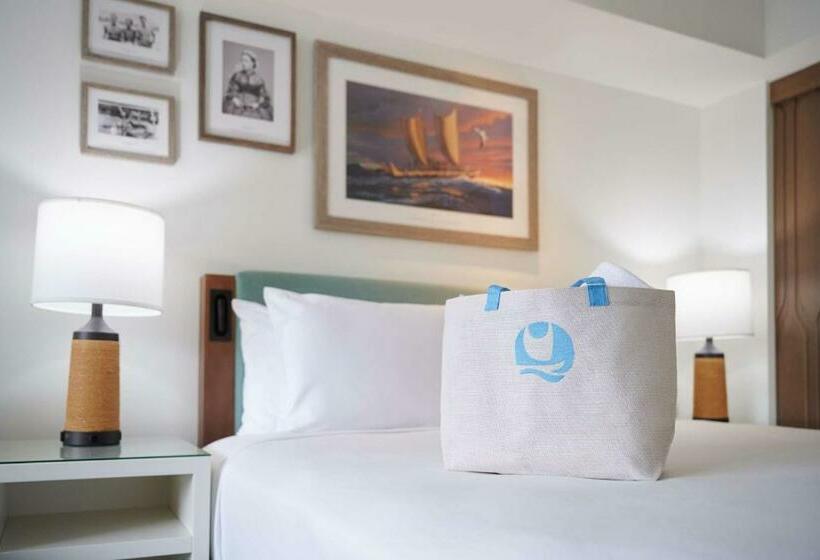 اتاق استاندارد با تخت بزرگ, Outrigger Reef Waikiki Beach Resort