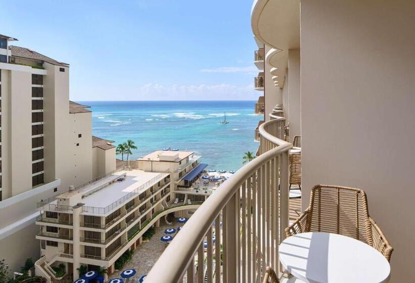 اتاق استاندارد با تخت بزرگ, Outrigger Reef Waikiki Beach Resort