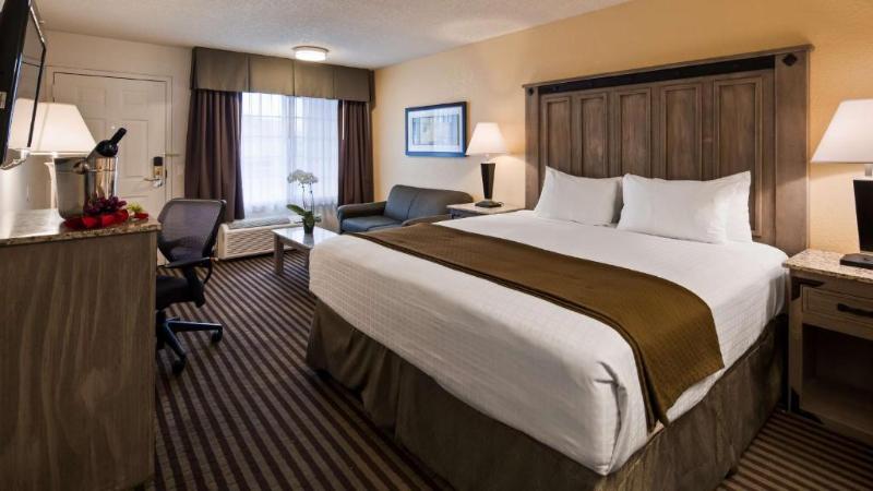 带大床的标准间, Best Western Americana Inn