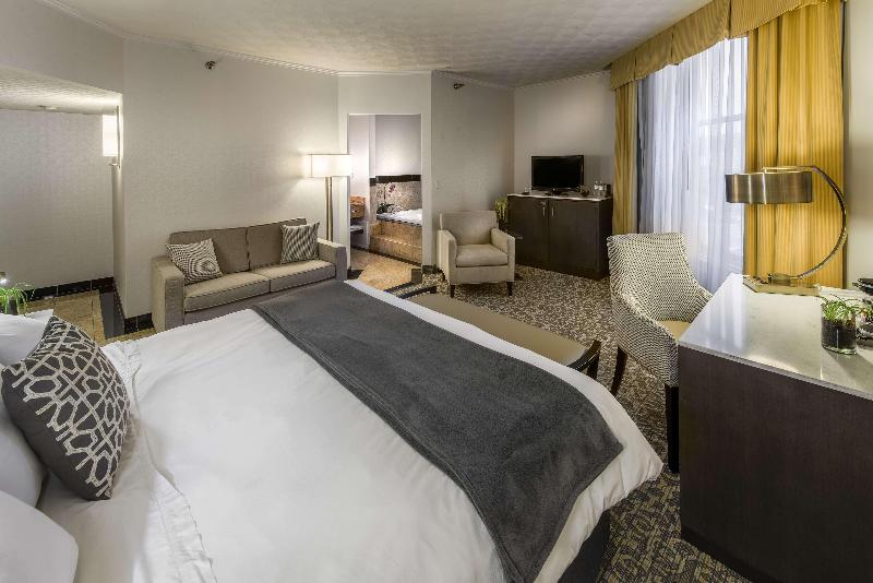 스위트 킹사이즈 침대, Radisson Lackawanna Station Hotel Scranton