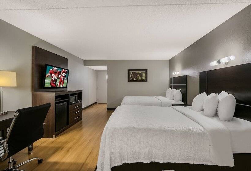 חדר דלוקס מותאם לאנשים עם מוגבלויות, Red Roof Inn Plus+ & Suites Knoxville West Cedar Bluff