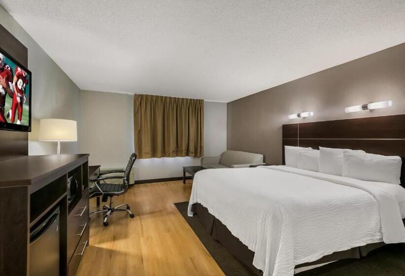 חדר דחוקס עם מיטת קינג, Red Roof Inn Plus+ & Suites Knoxville West Cedar Bluff
