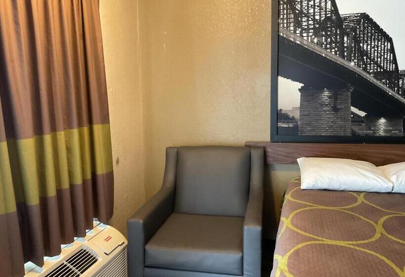 身障者適用キングサイズベッドルーム, Super 8 By Wyndham Chattanooga/east Ridge