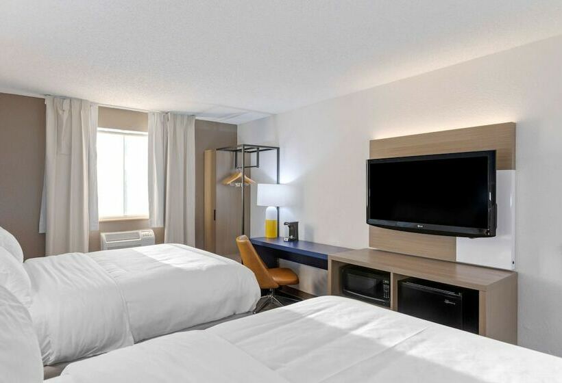 스탠다드 룸 더블 침대 2개, Comfort Inn Detroit  Troy