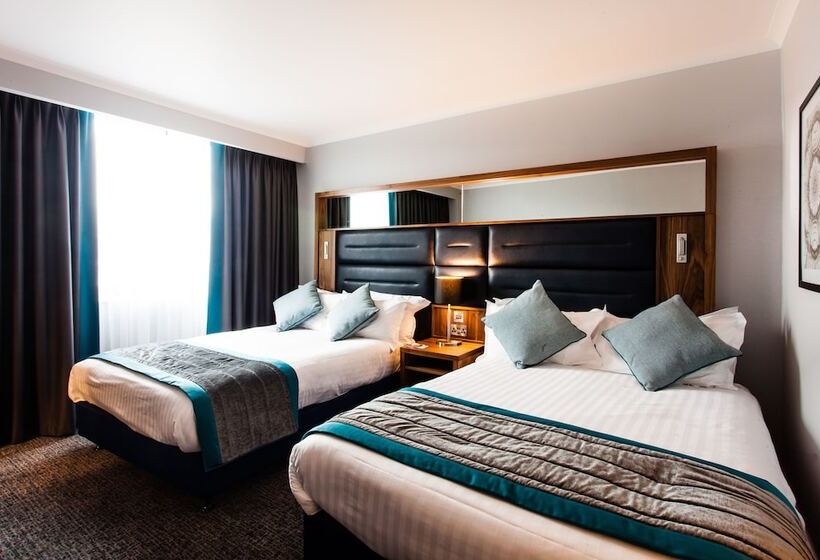 Номер Стандарт 2 Двуспальные Кровати, Crowne Plaza Leeds, An Ihg