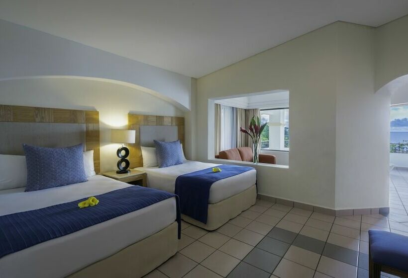 オーシャンビューのプレミアムルーム。, Park Royal Beach Huatulco   All Inclusive
