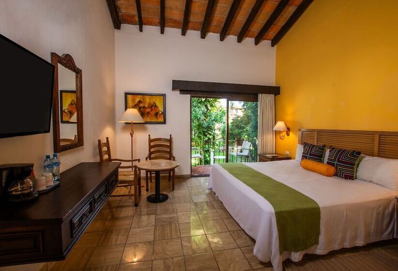 اتاق سوپریور با تخت بزرگ, Hacienda Buenaventura Hotel & Mexican Charm   All Inclusive