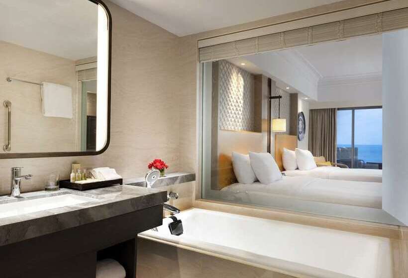 اتاق استاندارد با چشم‌انداز دریا, Hilton Bali Resort