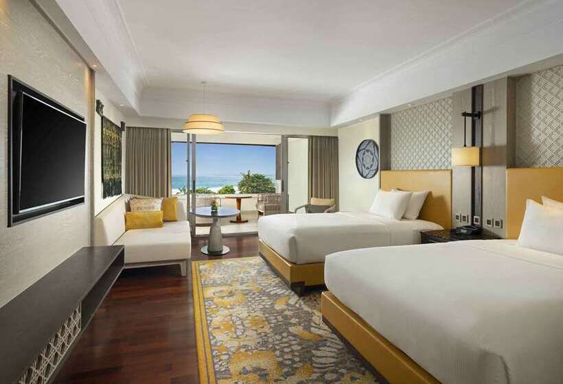 اتاق استاندارد با چشم‌انداز دریا, Hilton Bali Resort