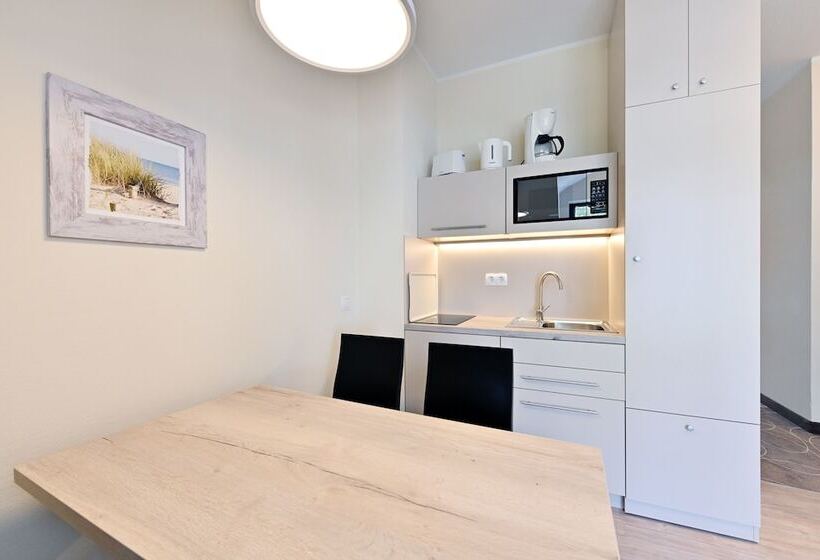 Апартаменты 2 Спальни, Aquamaris Strandresidenz Rugen
