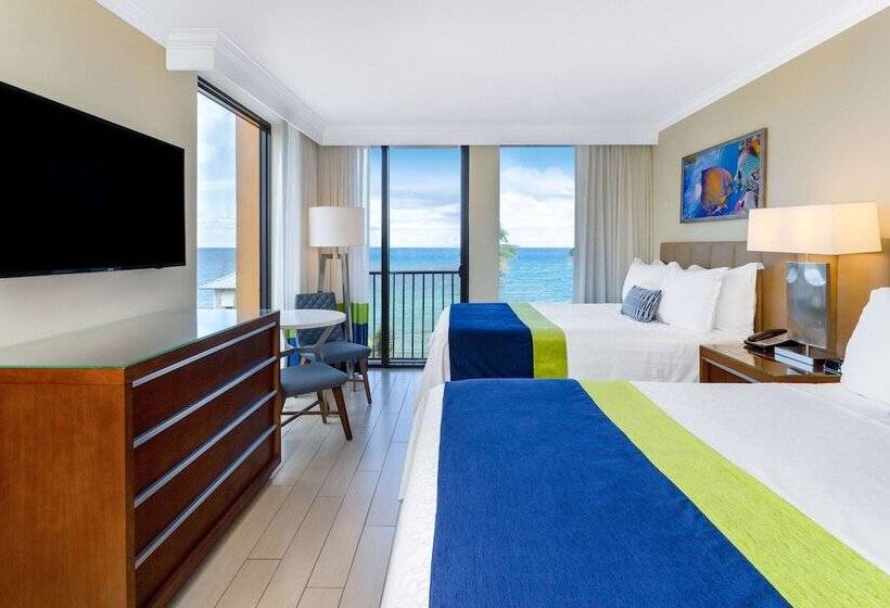 스탠다드 룸 더블 침대 2개, Wyndham Deerfield Beach Resort