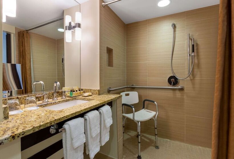 장애인을 위한 더블 침대 스탠다드 룸, Wyndham Deerfield Beach Resort