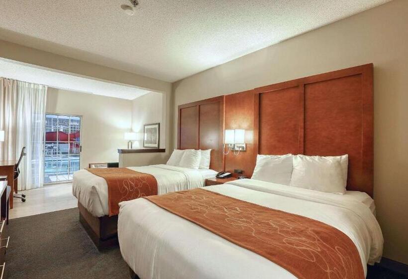 Люкс Вид на Бассейн, Comfort Suites Appleton Airport