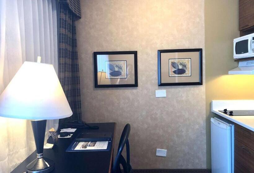 キングサイズベッドのスタンダードルーム, Best Western Plus Suites Downtown Calgary