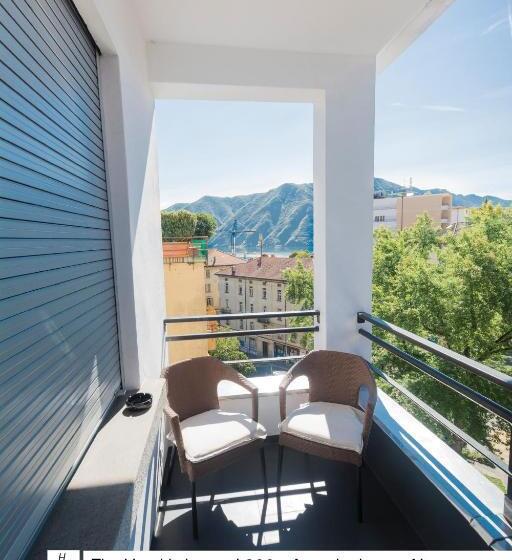 اتاق استاندارد سه تخته با بالکن, Besso Lugano Center