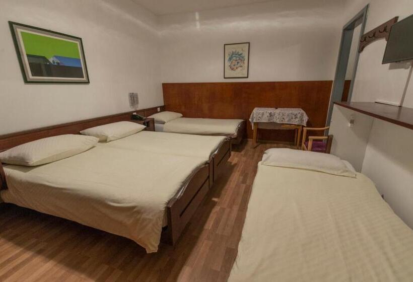 اتاق استاندارد چهارنفره با بالکن, Besso Lugano Center