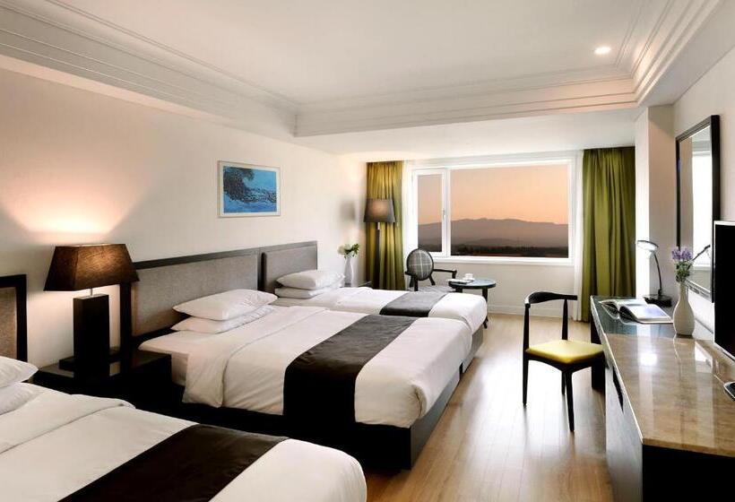 اتاق لوکس سه تخته, Jeju Oriental Hotel & Casino