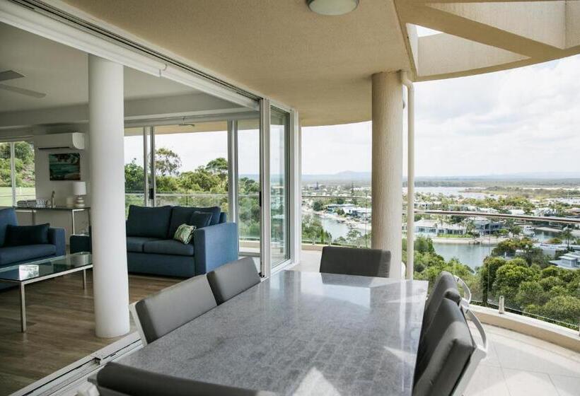 2침실 펜트하우스 아파트, Noosa Crest Resort