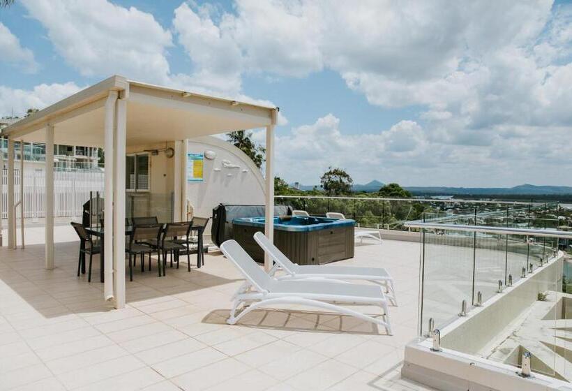 2침실 펜트하우스 아파트, Noosa Crest Resort