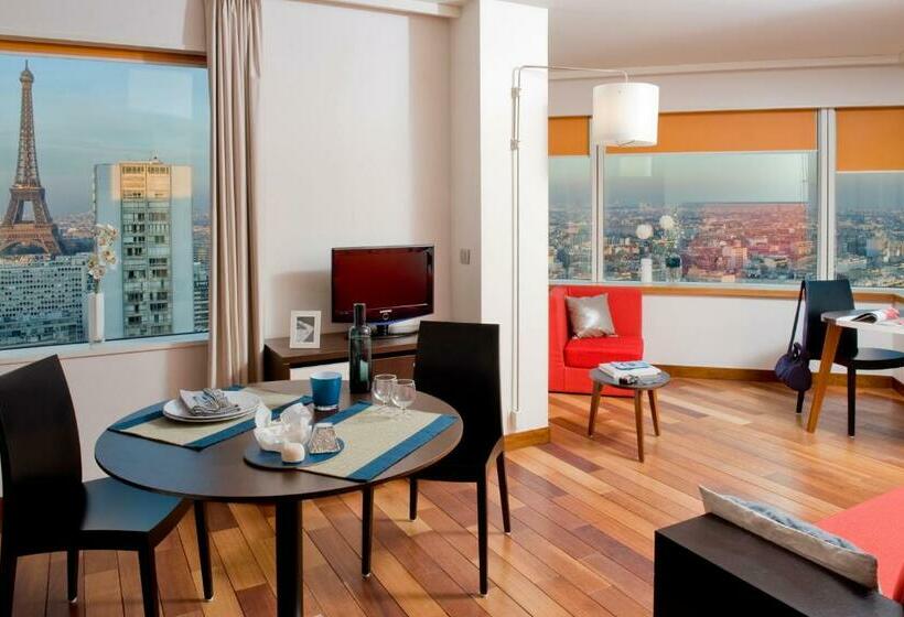 Apartamento 1 Dormitório com Vistas, Aparthotel Adagio Paris Centre Tour Eiffel