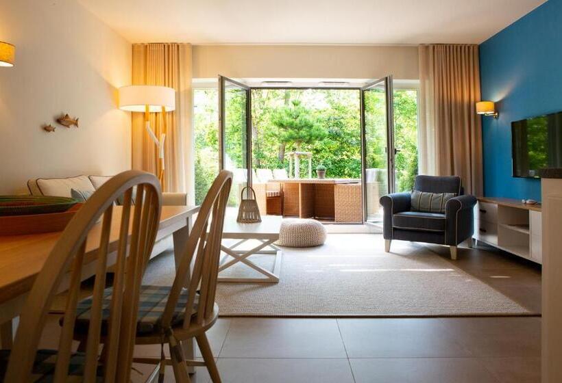 带1个卧室的高级公寓, Aalernhüs Hotel & Spa