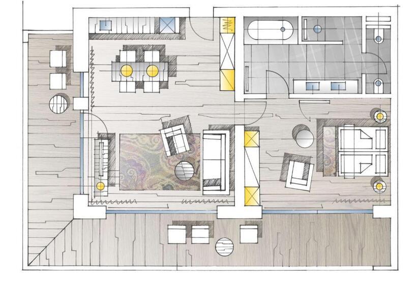 Люкс Superior, Dolomitengolf Suites