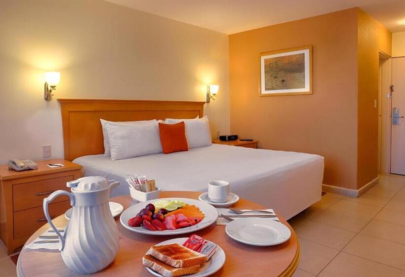 اتاق استاندارد با تخت بزرگ, Araiza Palmira Hotel Y Centro De Convenciones
