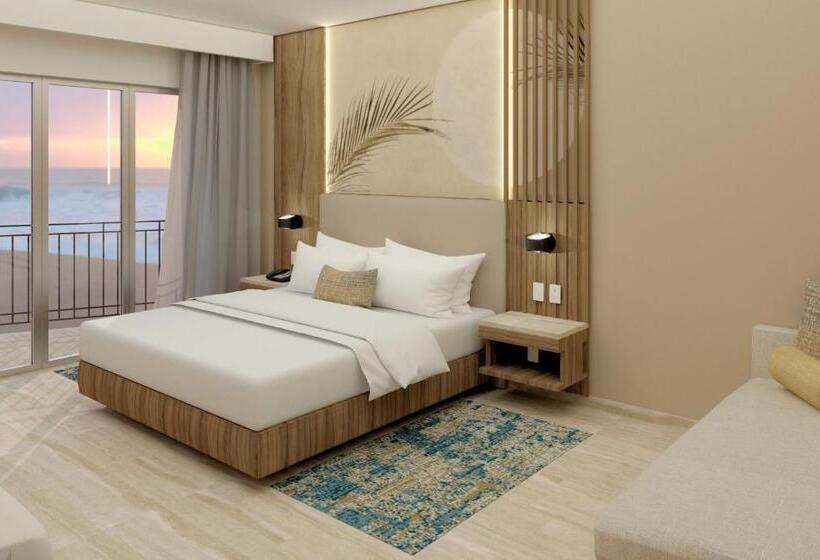 חדר סטנדרט צדדי נוף לים, Marriott Cancun, An Allinclusive Resort
