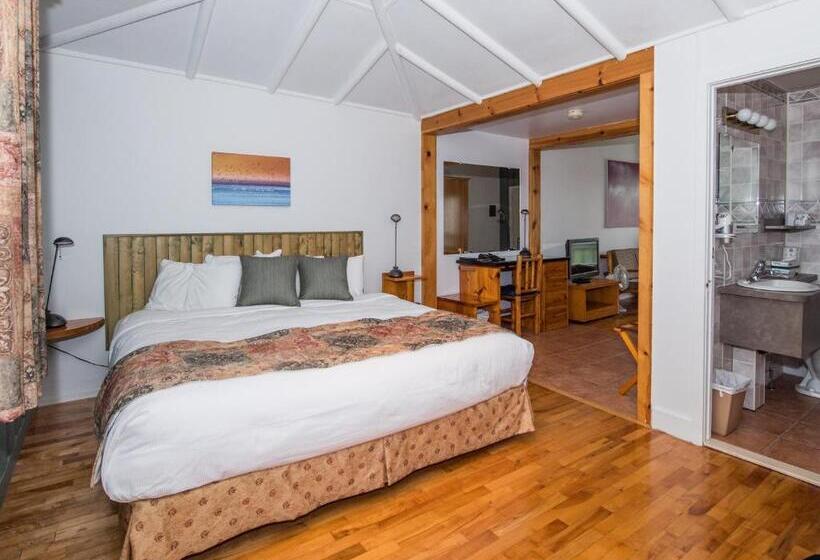 غرفة قياسية سرير كينج, Au Pic De L Aurore Motel Chalets