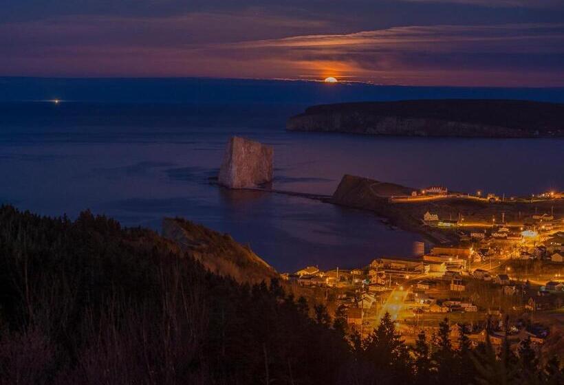 غرفة قياسية مطلّة علي البحر, Au Pic De L Aurore Motel Chalets