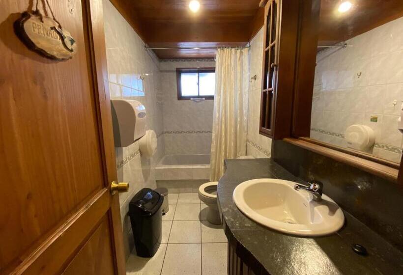 اتاق استاندارد با سرویس بهداشتی مشترک, Hostal El Nogal Pucón