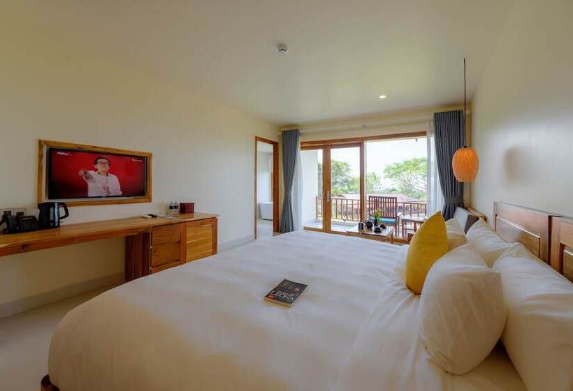 اتاق لوکس با چشم‌انداز باغ, Camia Resort & Spa