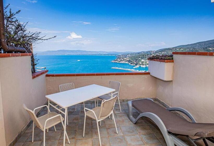 Апартаменты 1 Спальня Вид на Море, Residence Sole Dell'argentario