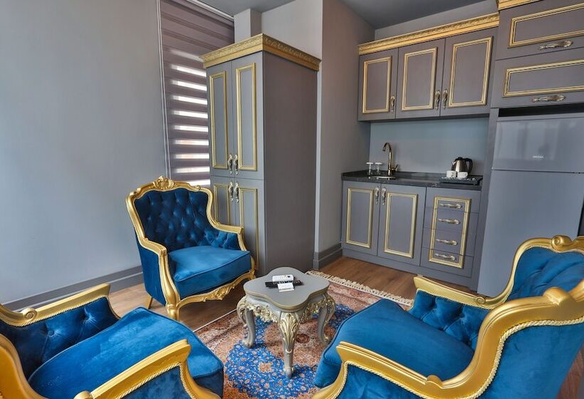 Апартаменты Deluxe 1 Спальня, Real King Suit Otel