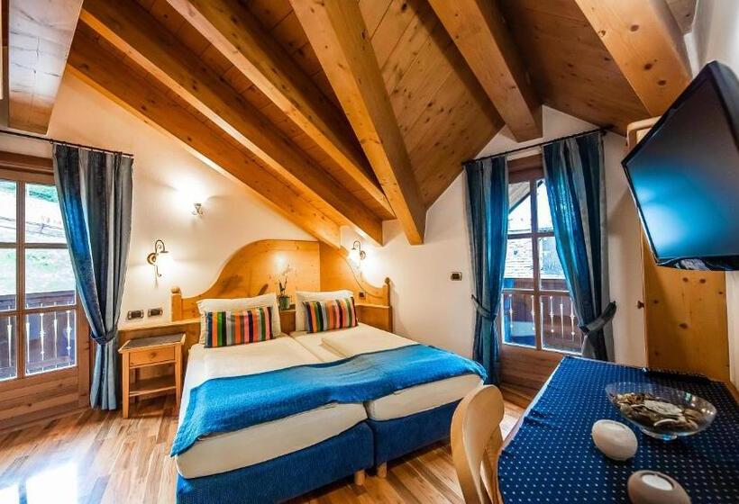 Апартаменты 1 Спальня с Балконом, Chalet Mottolino