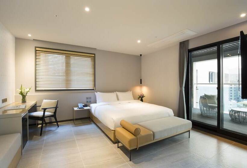 标准间带阳台, Nampo Hound Hotel Premier